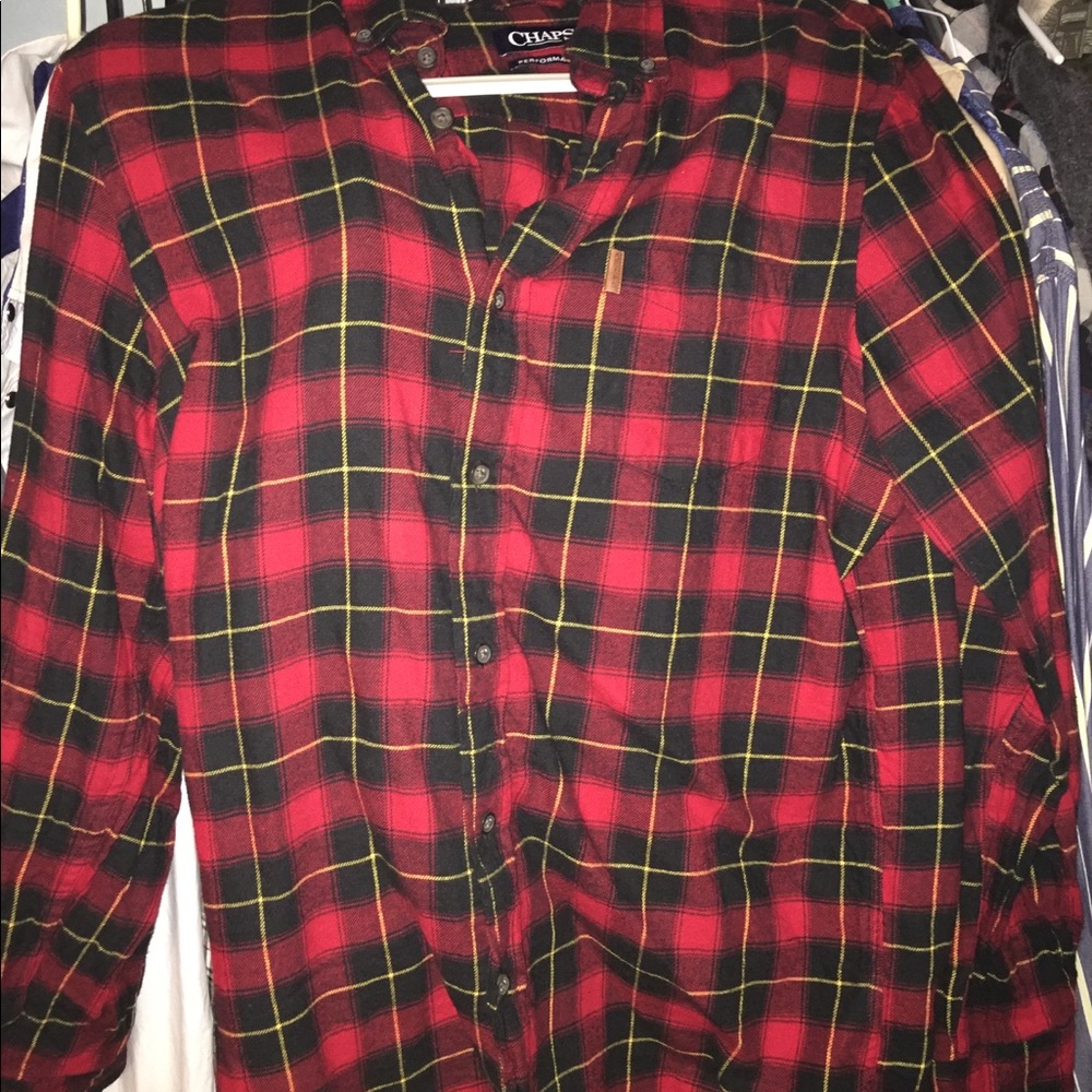 Flannel dress shirt